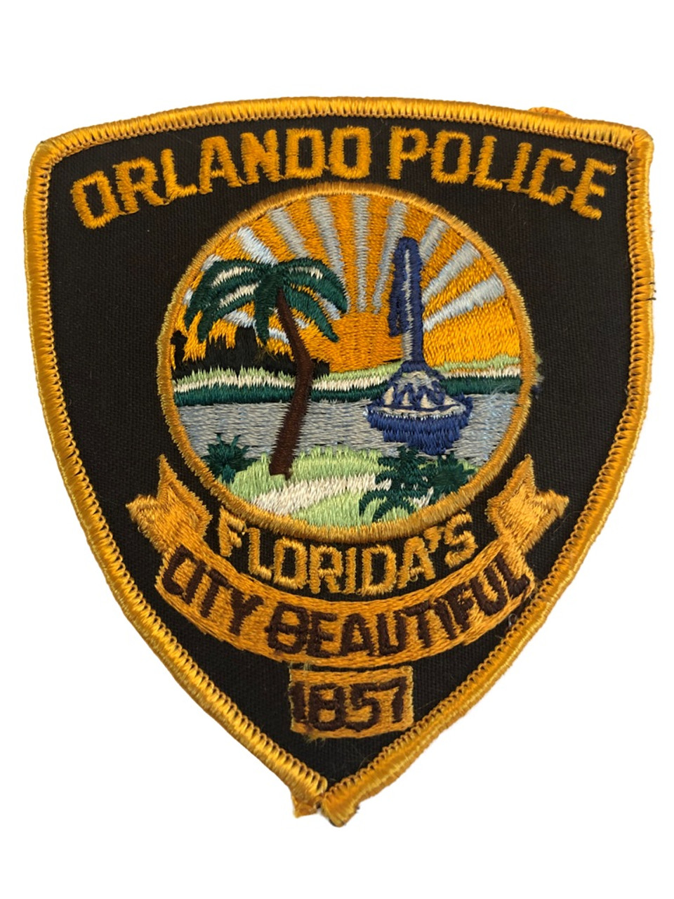 ORLANDO FL POLICE PATCH OLD SCHOOL